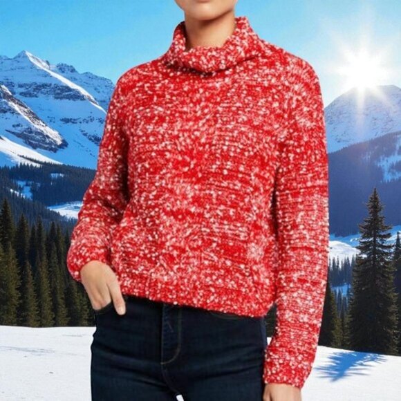 Patrizia Luca Novelty Turtleneck Long Sleeve Women’s Sweater Size M/L NEW w/Tag - Picture 3 of 13